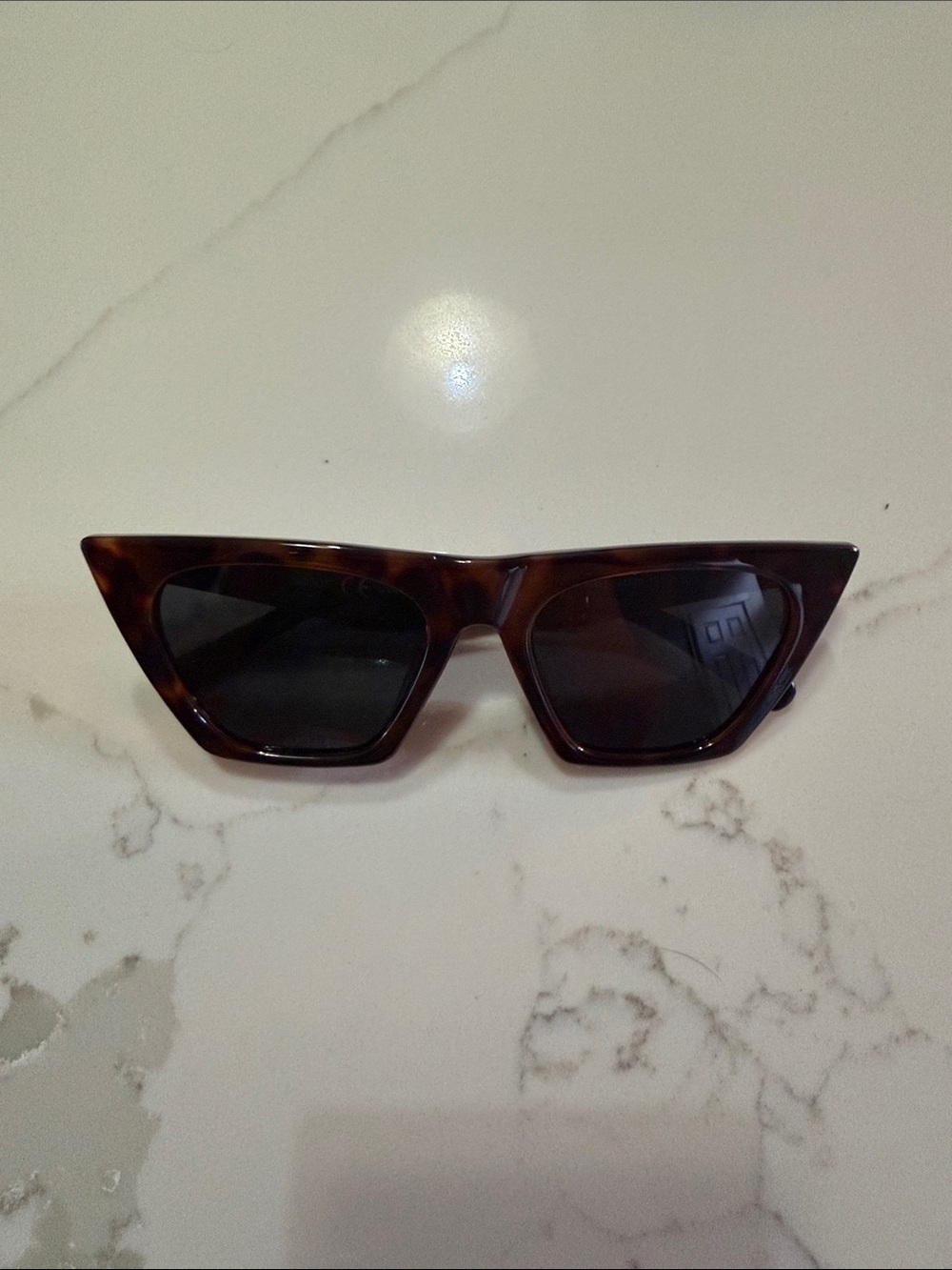 Tortoiseshell Cat Eye Sunglasses - Brown